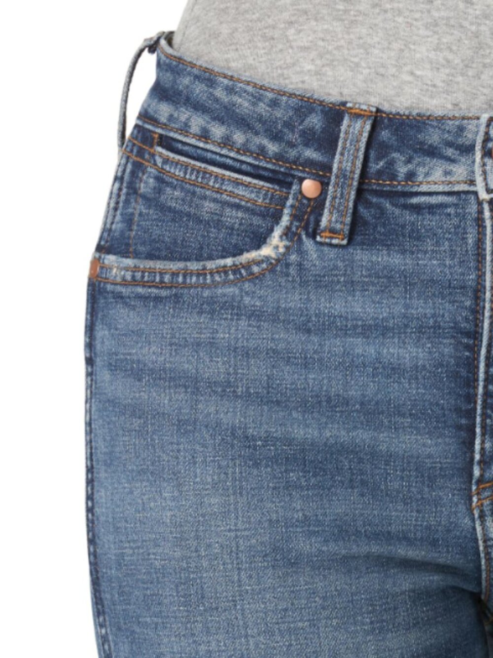 Wrangler High-Rise Flare Jeans - Picture 3 of 6